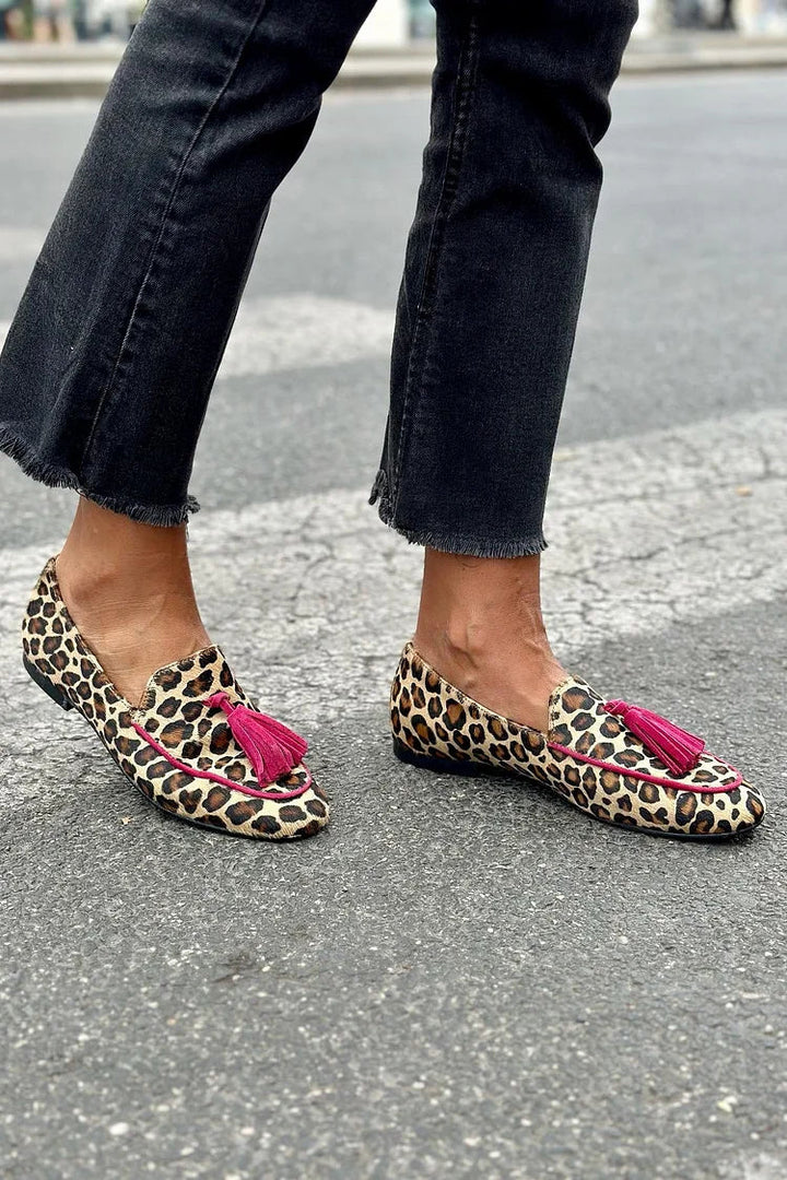 Rihanna - Leopard Print Loafers
