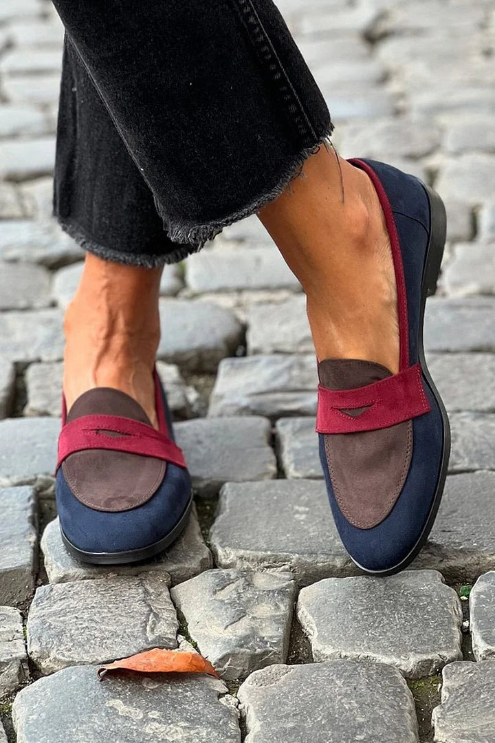 Sylvie - Bicolour Elegant Moccasin