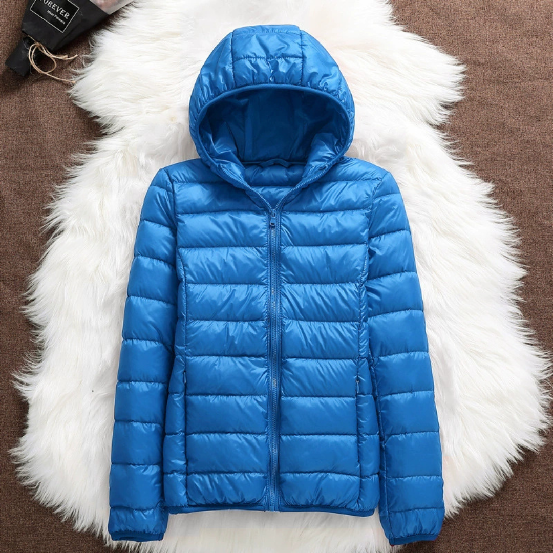 Tess | Transitional Jacket, Sky Blue
