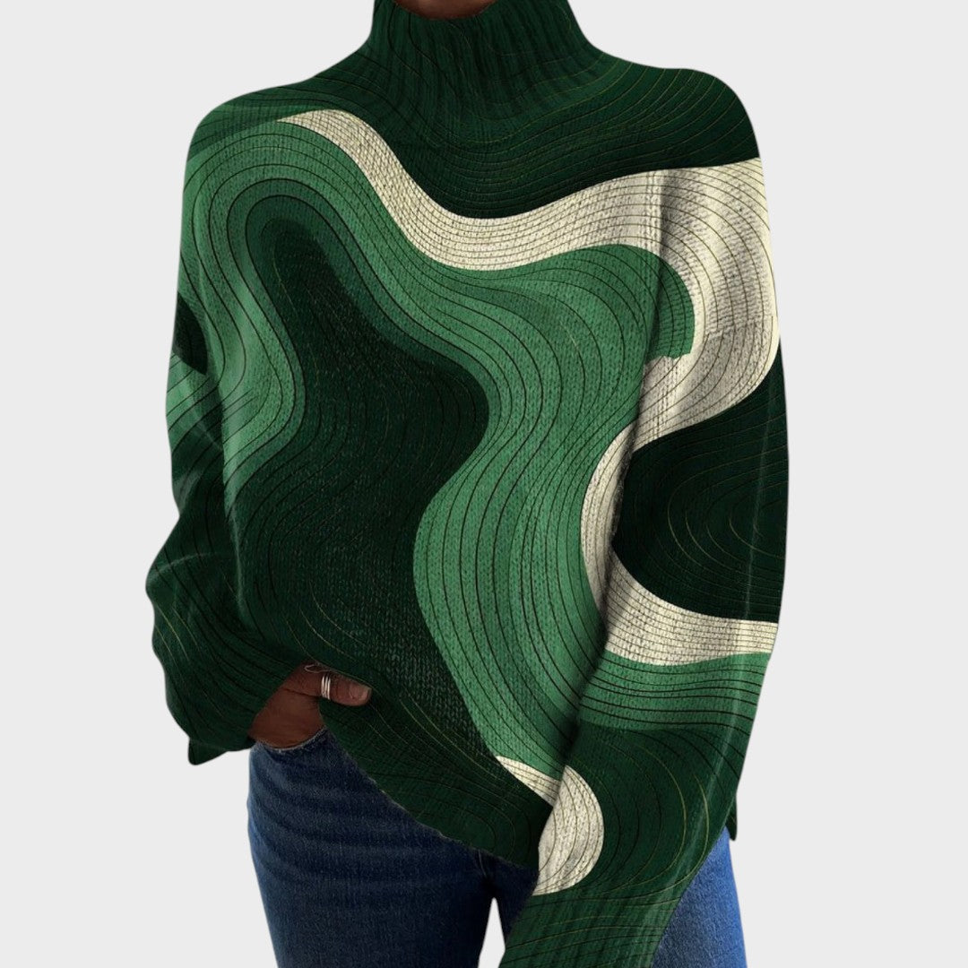 Eva - Artistic Knitted Jumper