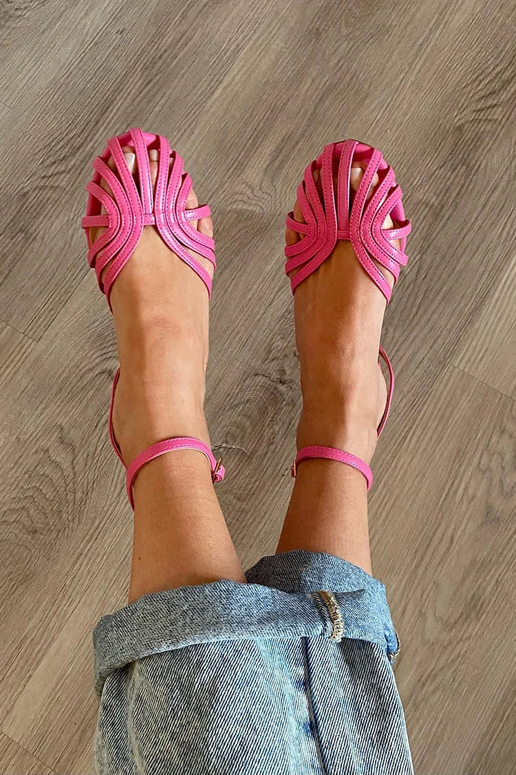 "Vittoria | Sandalen met Gouden Sieraden"