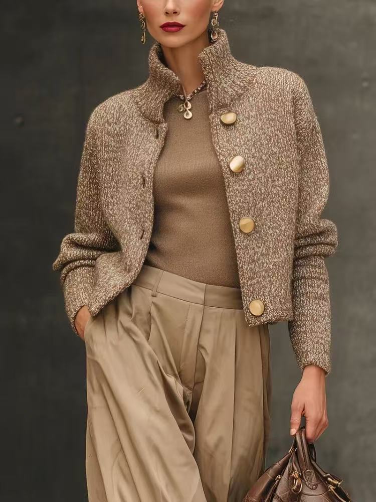 Edie | Tailored Mixed Wool Coat