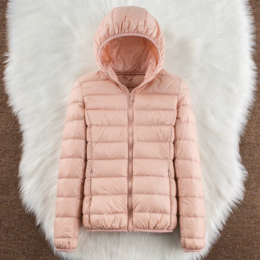 Emma | Mid-Season Jacket, Light Pink