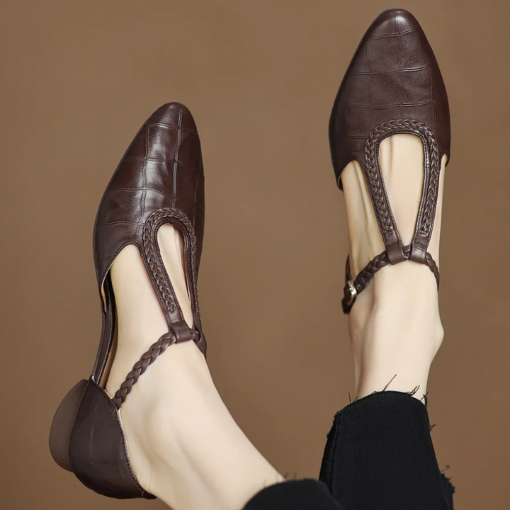 MARIEKE | LEATHER MARY JANES