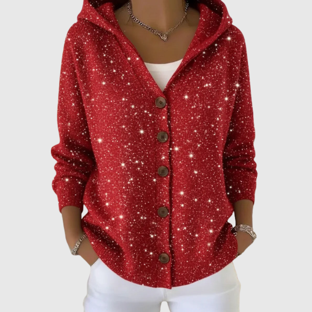 Rianne | Comfortable Knitted Cardigan with Hood