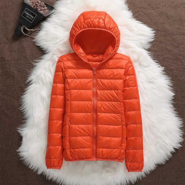 Sara | Mid-Season Jacket, Orange