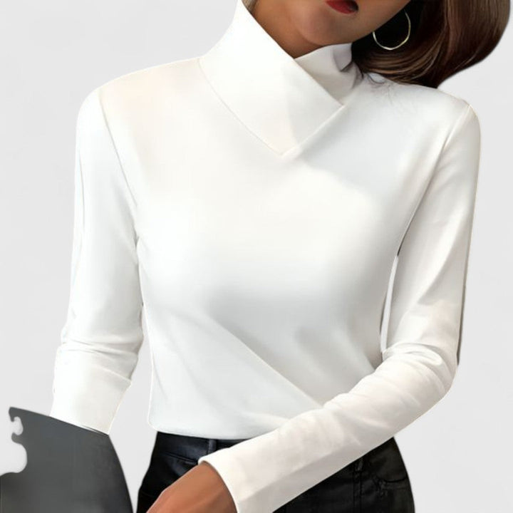Sabrina | Clear | Elegant Fit with Collar