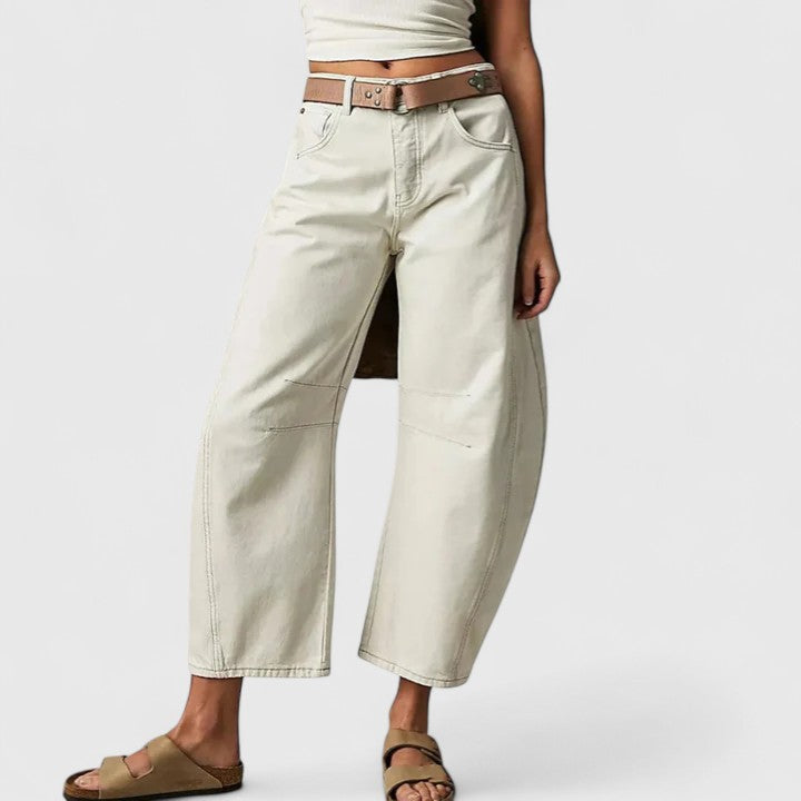 Monique | Comfortable Wide Trousers