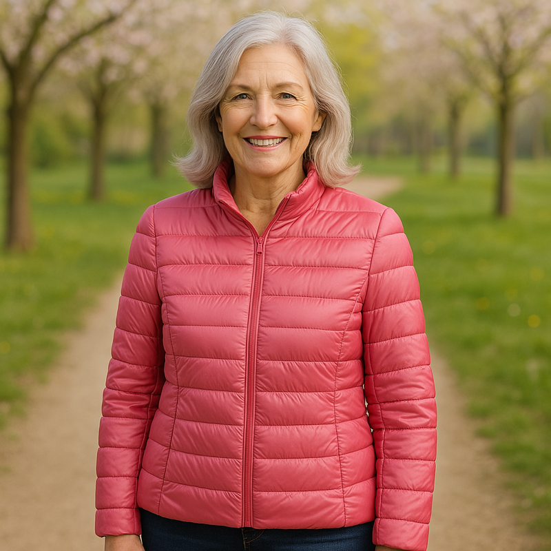 Lotte | Mid-Season Jacket, Salmon Colour