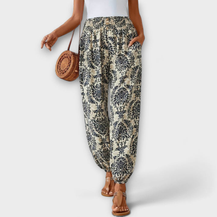 Wanda | Trousers with Ethnic Print