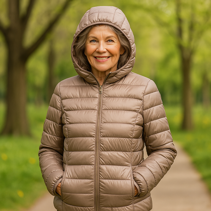 Ingrid | Mid-Season Jacket, Champagne