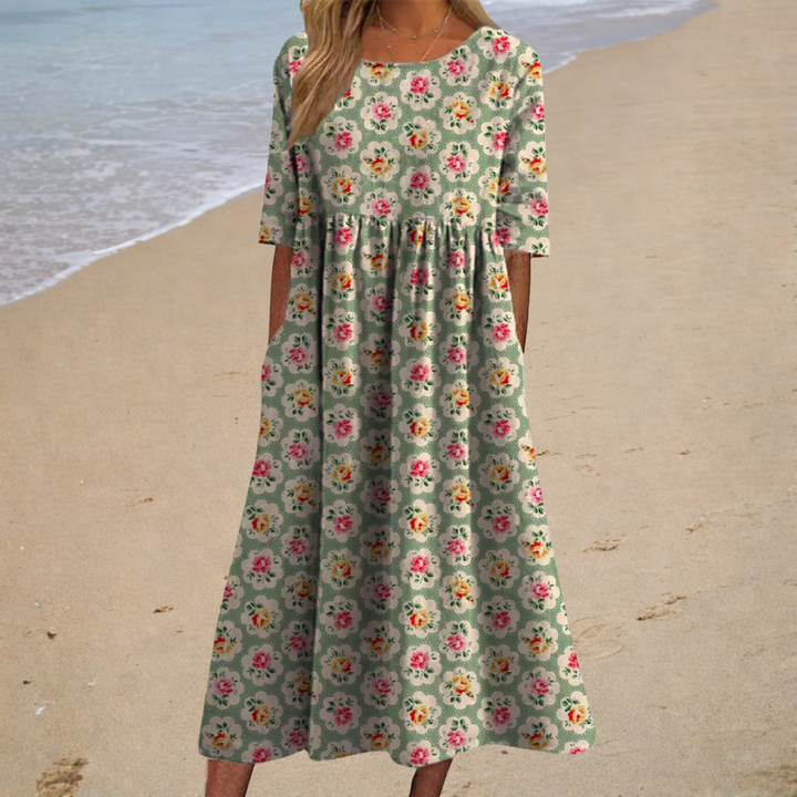 Thais - Long, flowing, chic and comfortable dress