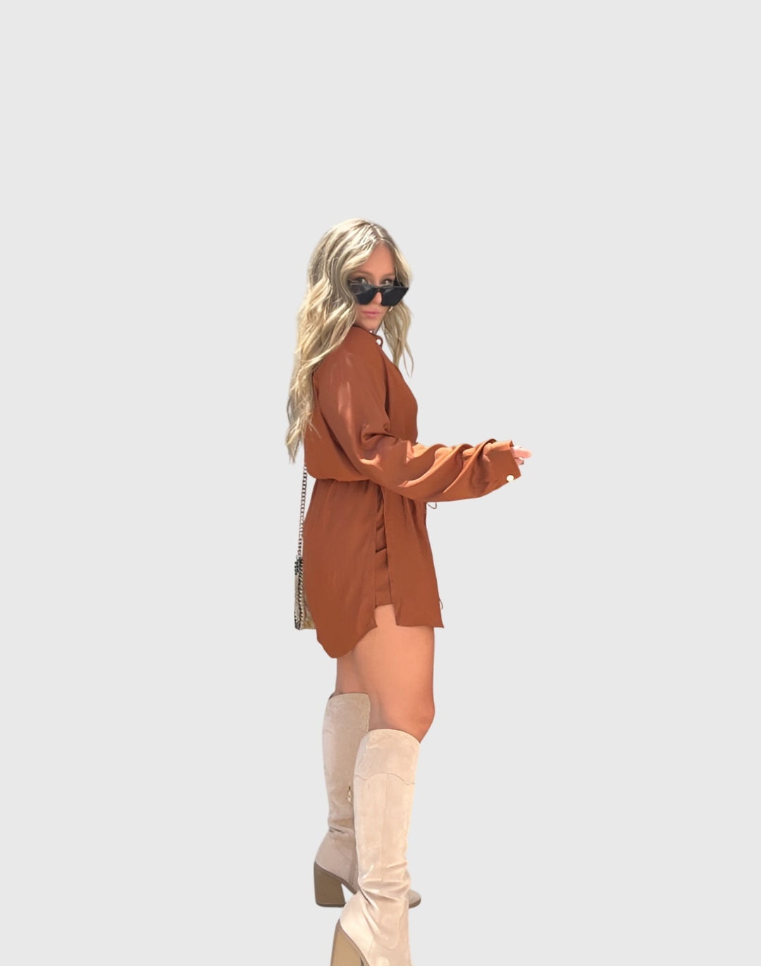 Lotte | Elegant Dungaree Dress