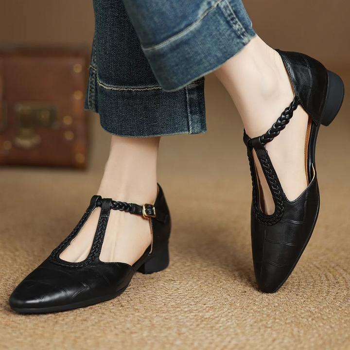 MARIEKE | LEATHER MARY JANES