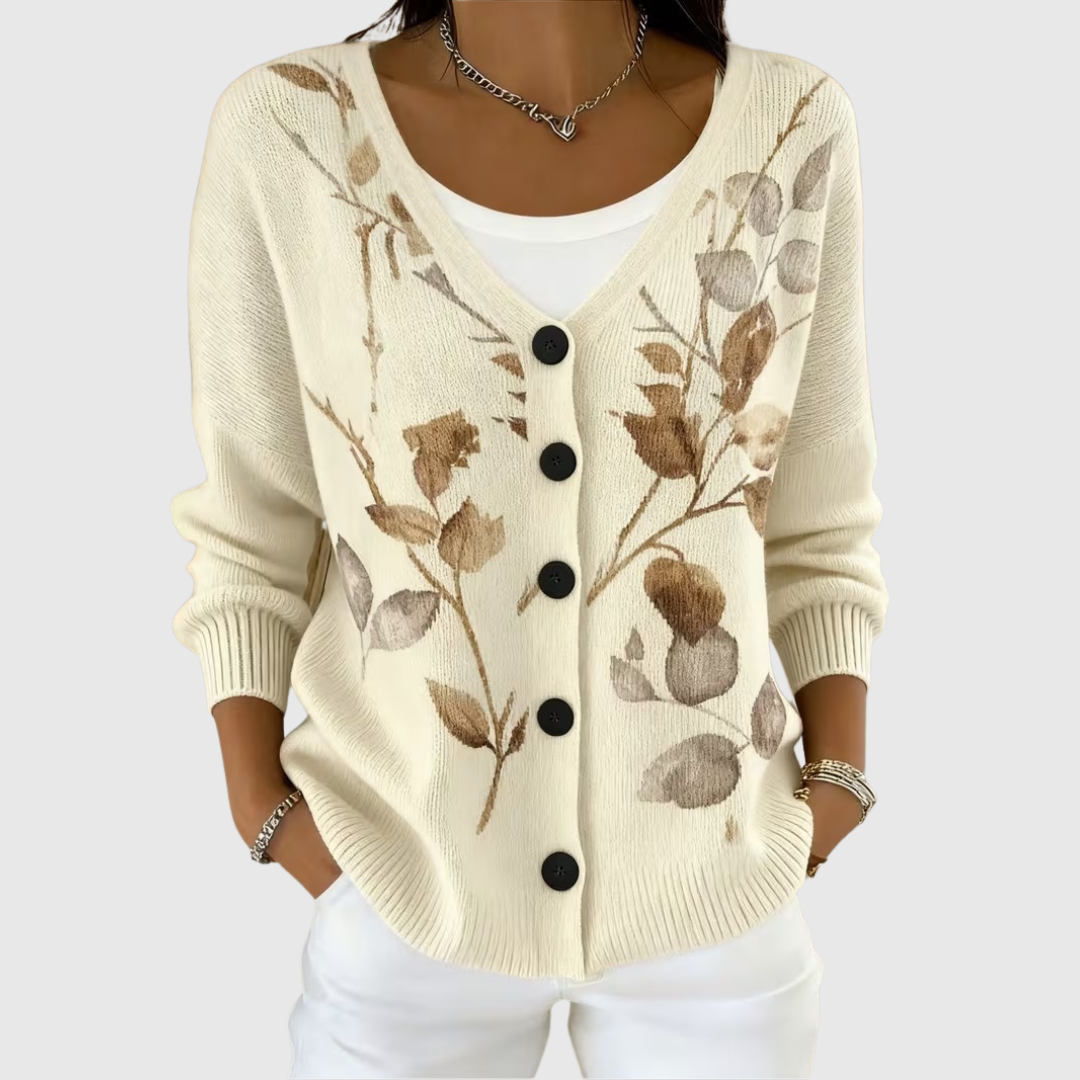 Rosemary | Comfortable Knitted Cardigan with Buttons