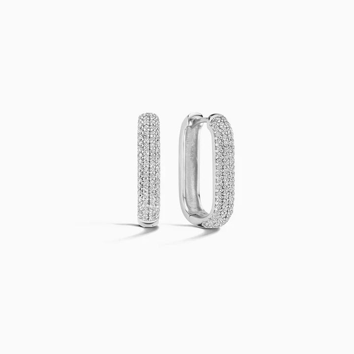 Iconic Pavé Hoop Earrings