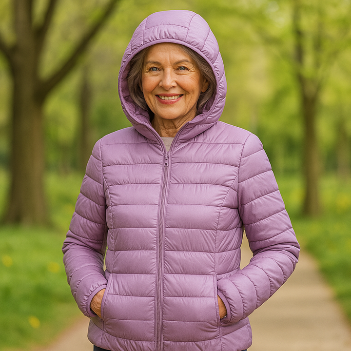 Nienke | Mid-Season Jacket, Purple