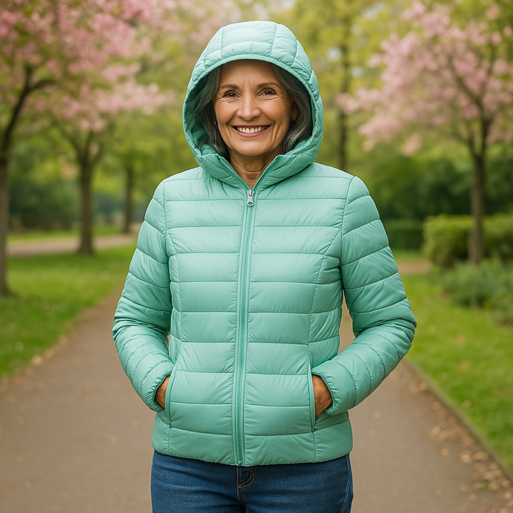 Fenna | Mid-Season Jacket, Mint Green