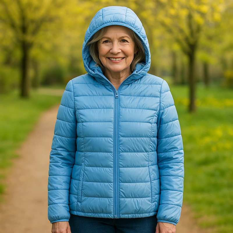 Fleur | Transitional Jacket, Light Blue