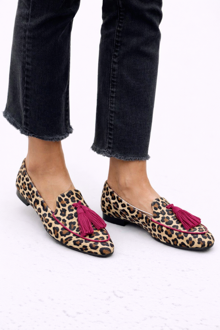 Rihanna - Leopard Print Loafers