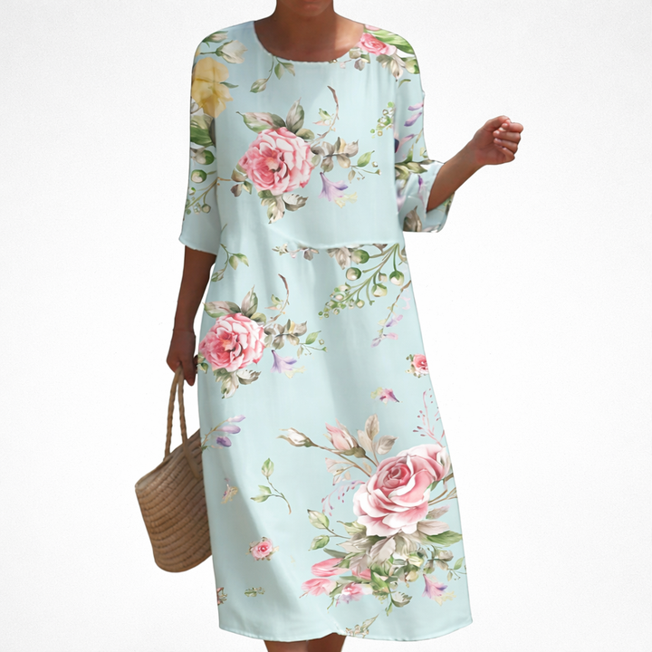 Rosalie - Long, flowing, chic and comfortable dress
