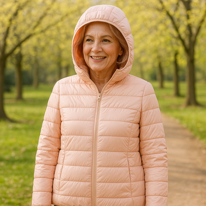 Emma | Mid-Season Jacket, Light Pink