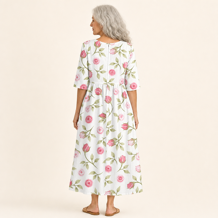 Thais - Long, flowing, chic and comfortable dress