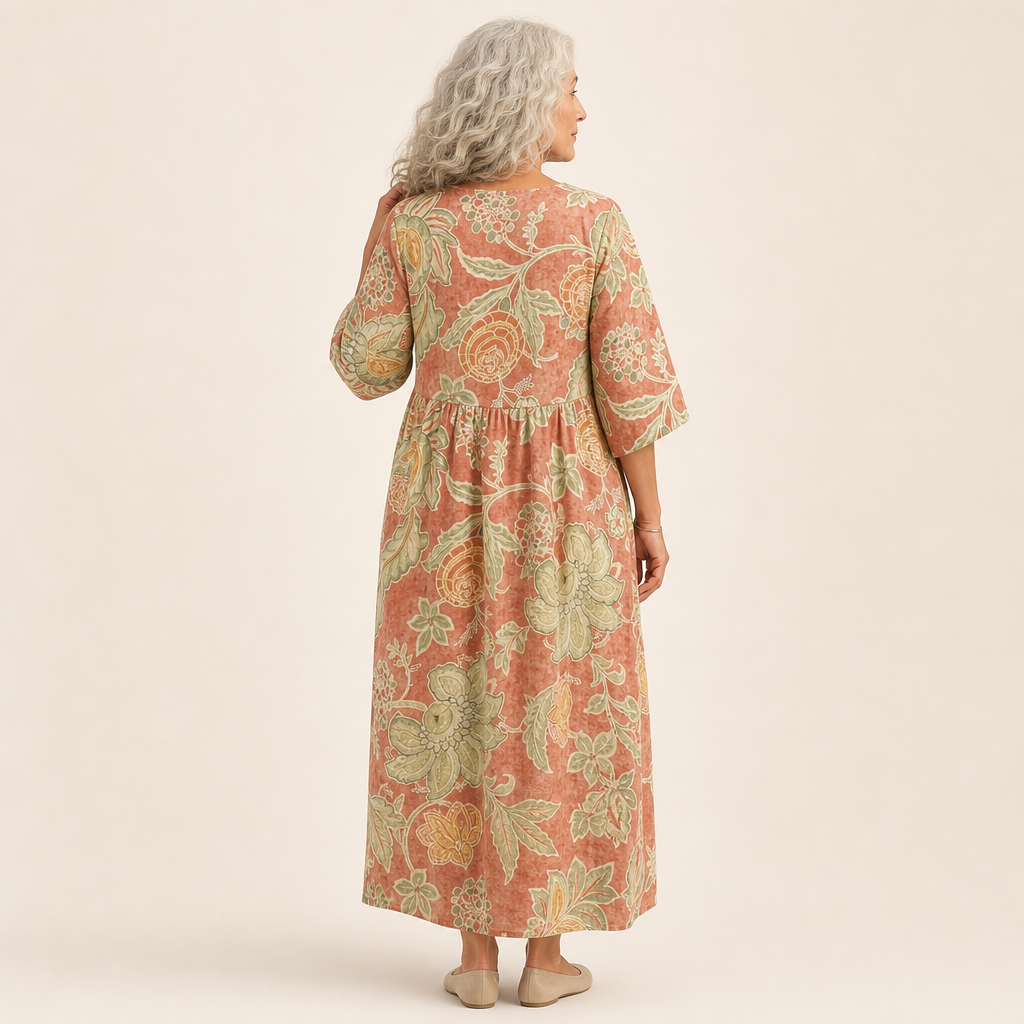 Zoe - Long, flowing, chic and comfortable dress