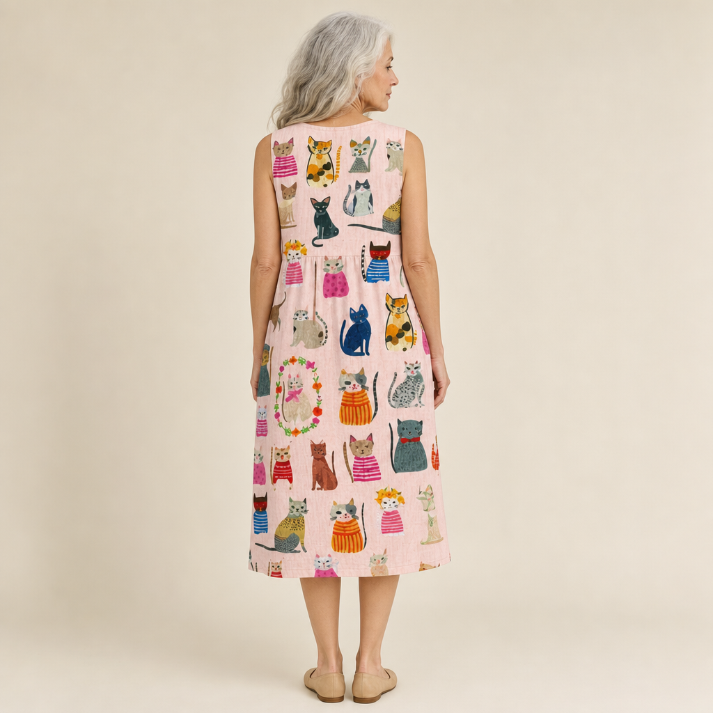 Océane - Comfortable Sleeveless Summer Dress