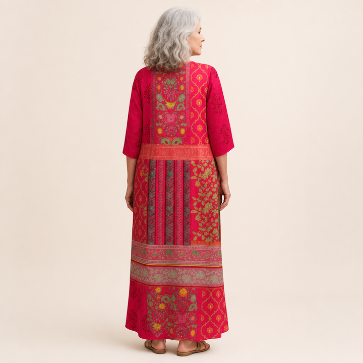 Iris - Long, flowing, chic and comfortable dress