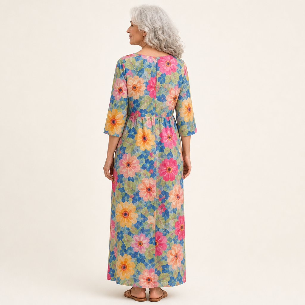 Solène - Long, flowing, chic and comfortable dress