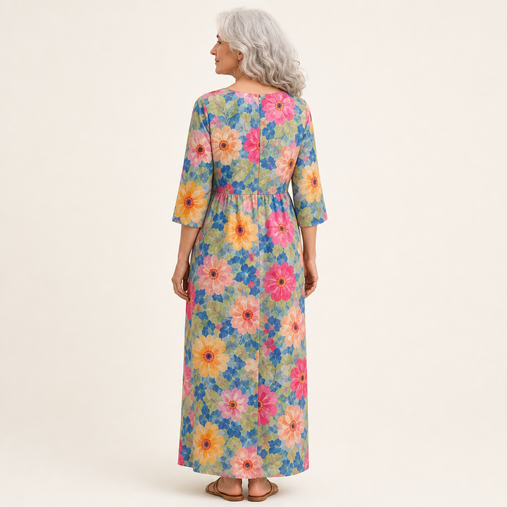 Solène - Long, flowing, chic and comfortable dress