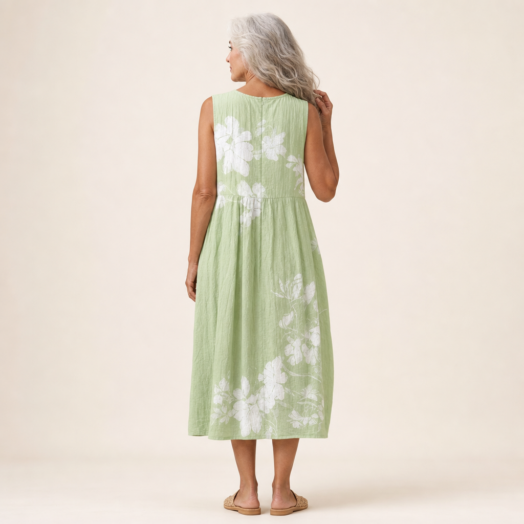 Éwan - Comfortable Summer Dress Without Sleeves