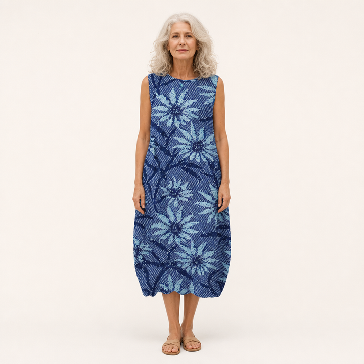 Adelaide - Comfortable Summer Dress Without Sleeves