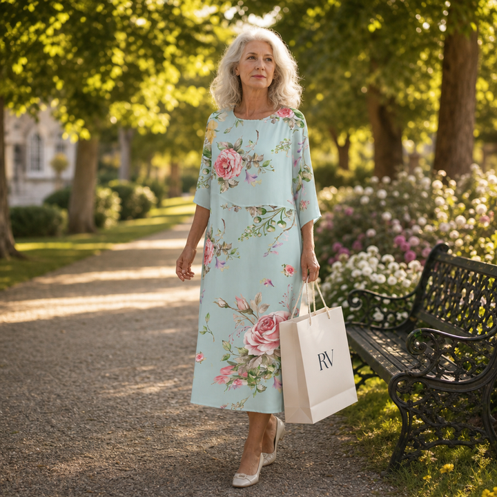 Rosalie - Long, flowing, chic and comfortable dress