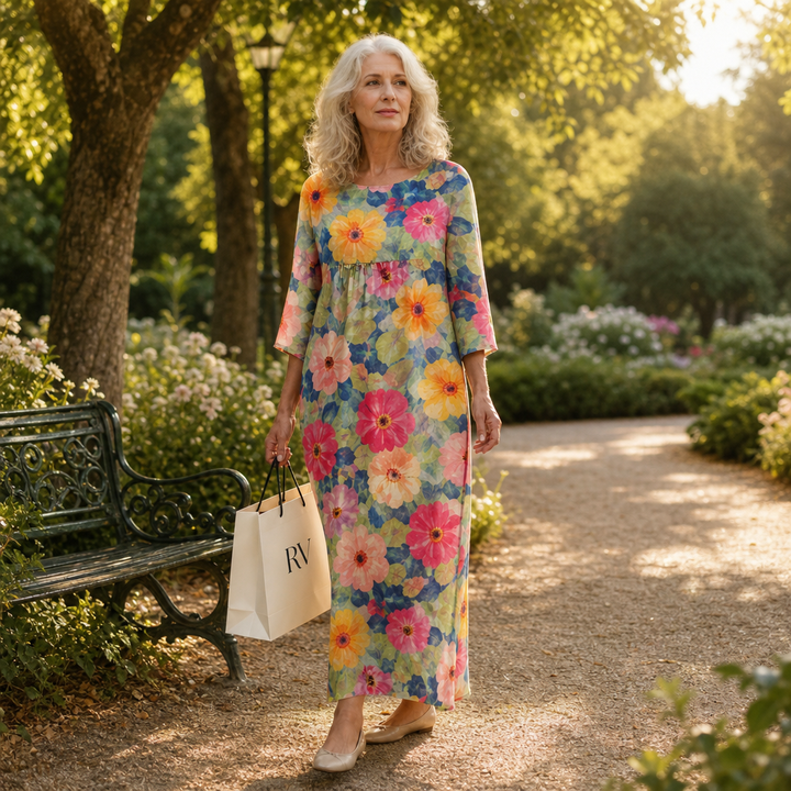 Solène - Long, flowing, chic and comfortable dress