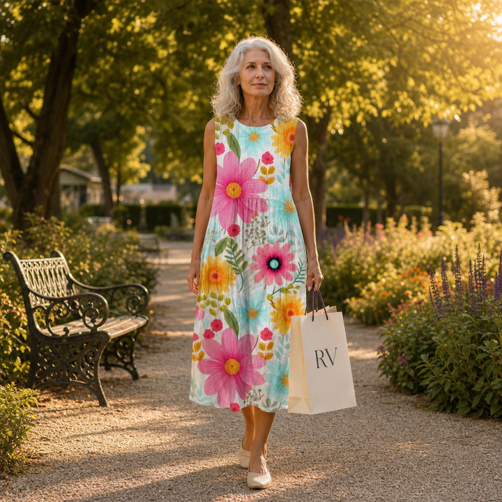 Pia - Flowing and Comfortable Dress