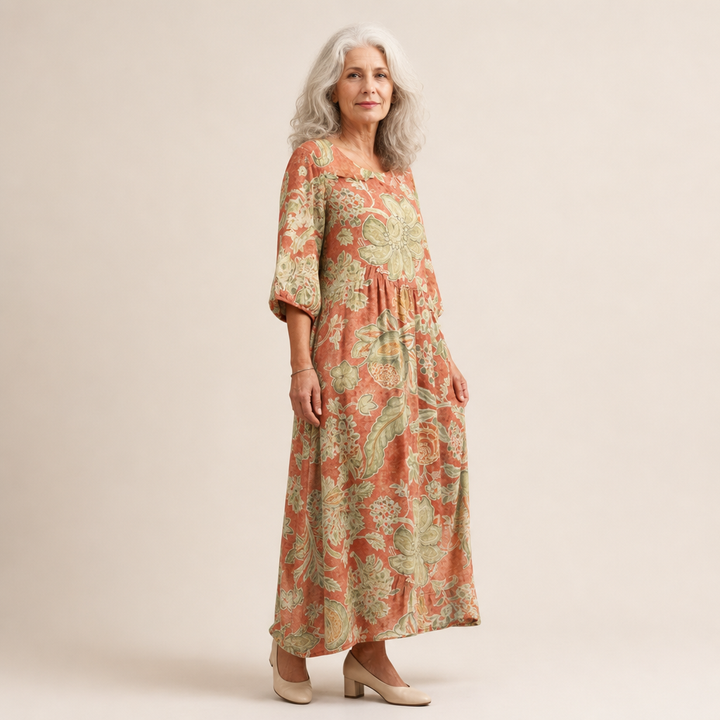 Zoe - Long, flowing, chic and comfortable dress