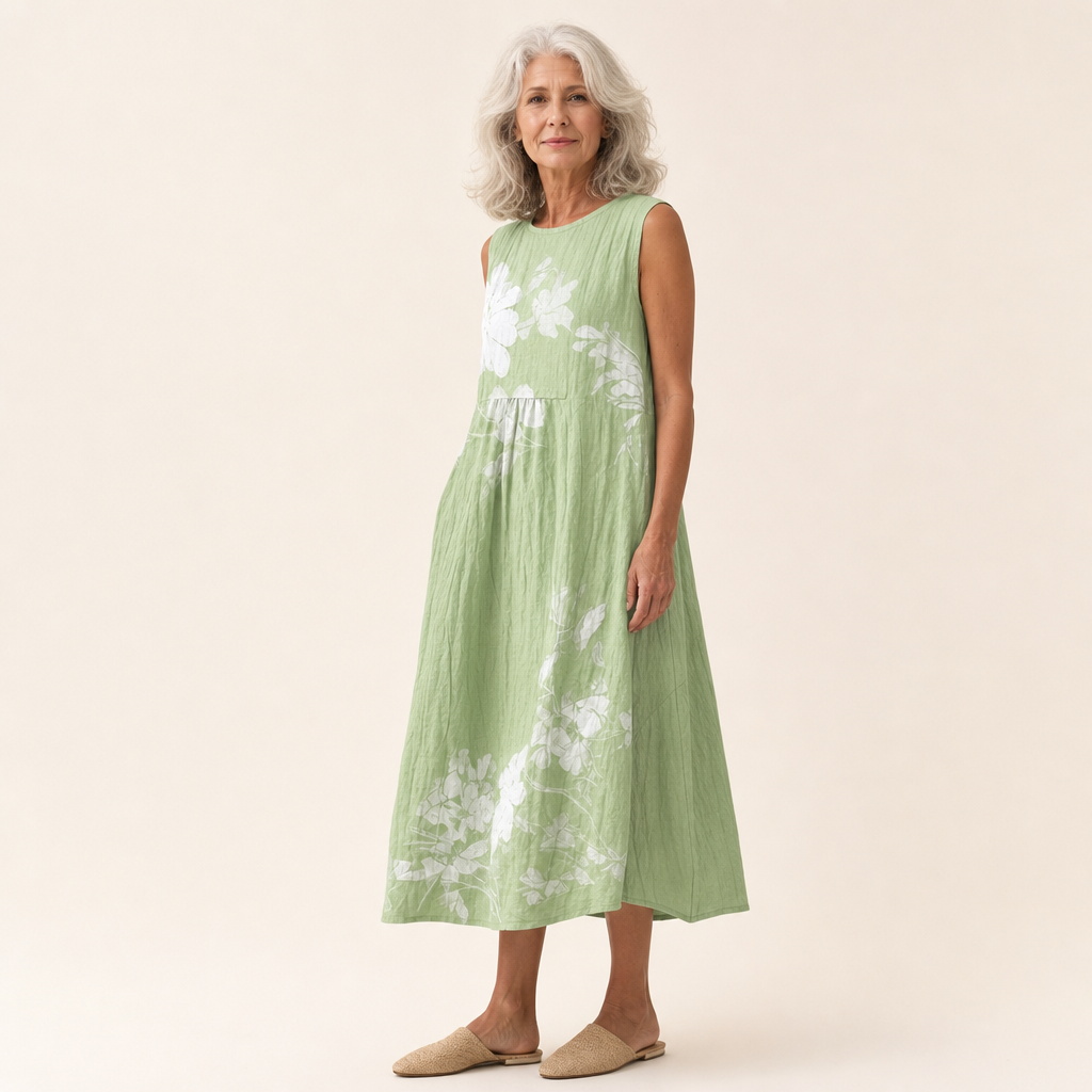 Éwan - Comfortable Summer Dress Without Sleeves