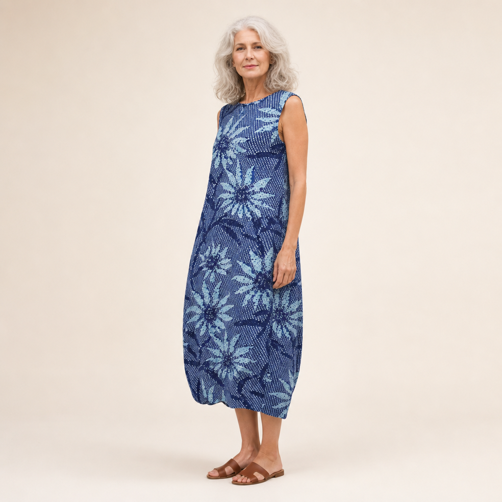 Adelaide - Comfortable Summer Dress Without Sleeves