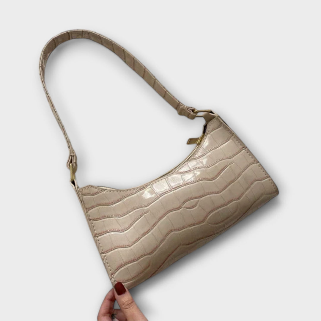 Leonore | Glossy Leather Bag