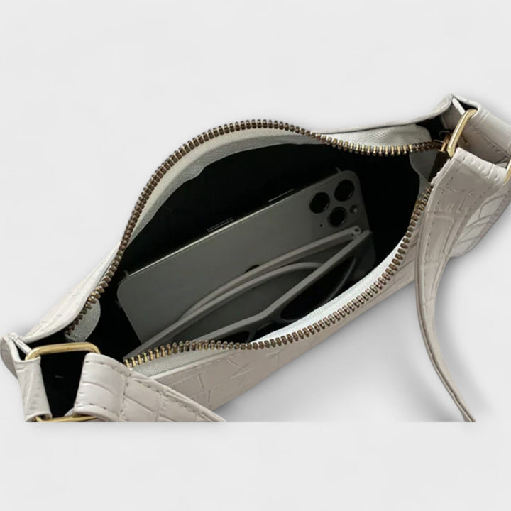 Leonore | Glossy Leather Bag