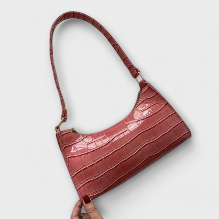 Leonore | Glossy Leather Bag