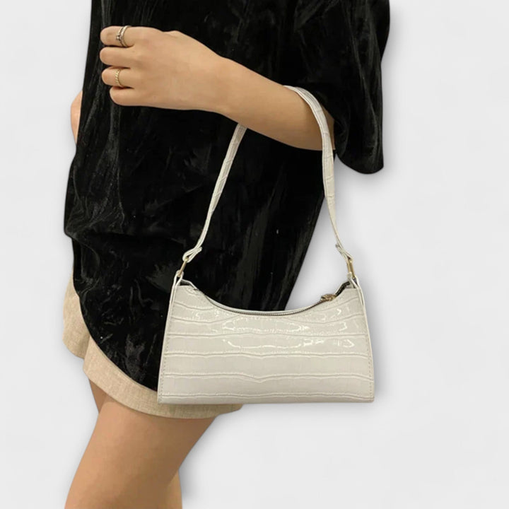 Leonore | Glossy Leather Bag