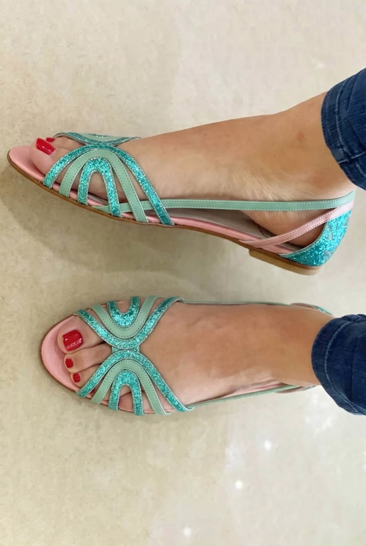 Eleonora | Gold Summer Sandals