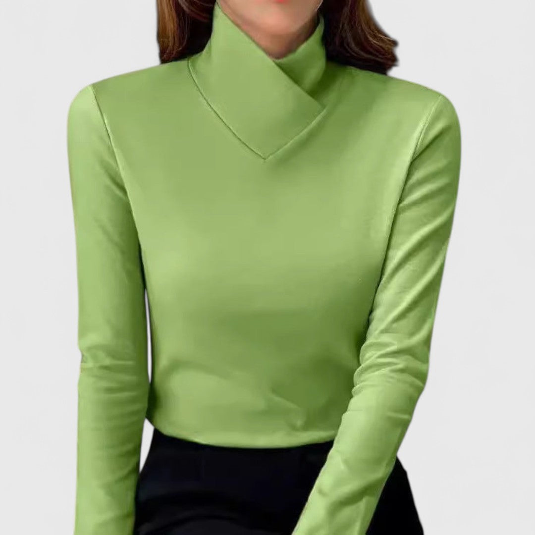 Sabrina | Clear | Elegant Fit with Collar