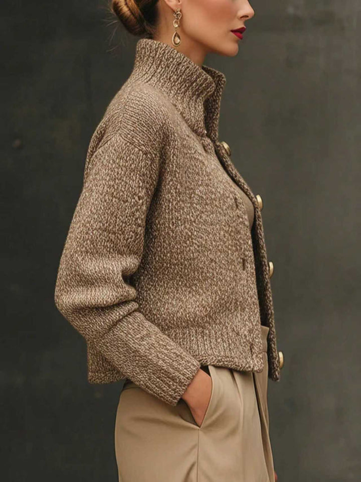 Edie | Tailored Mixed Wool Coat