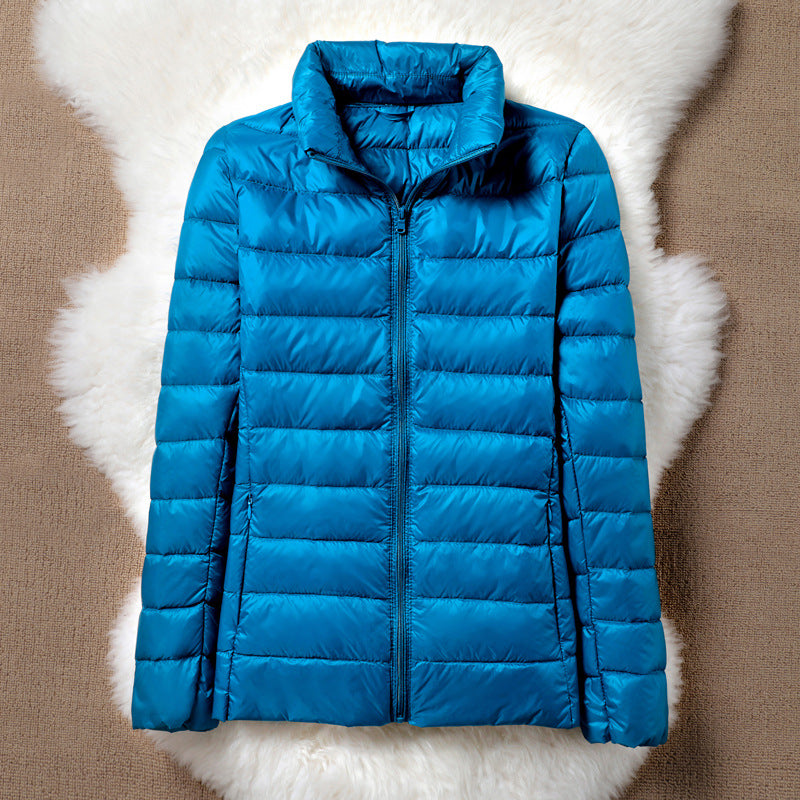 Femke | Mid-Season Jacket, Sky Blue