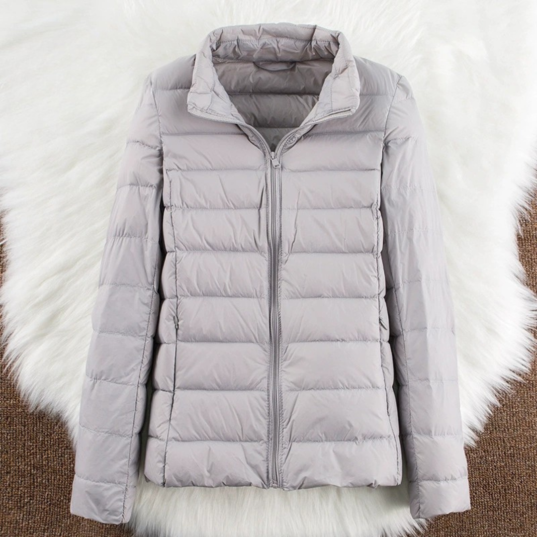 Saskia | Mid-Season Jacket, Grey