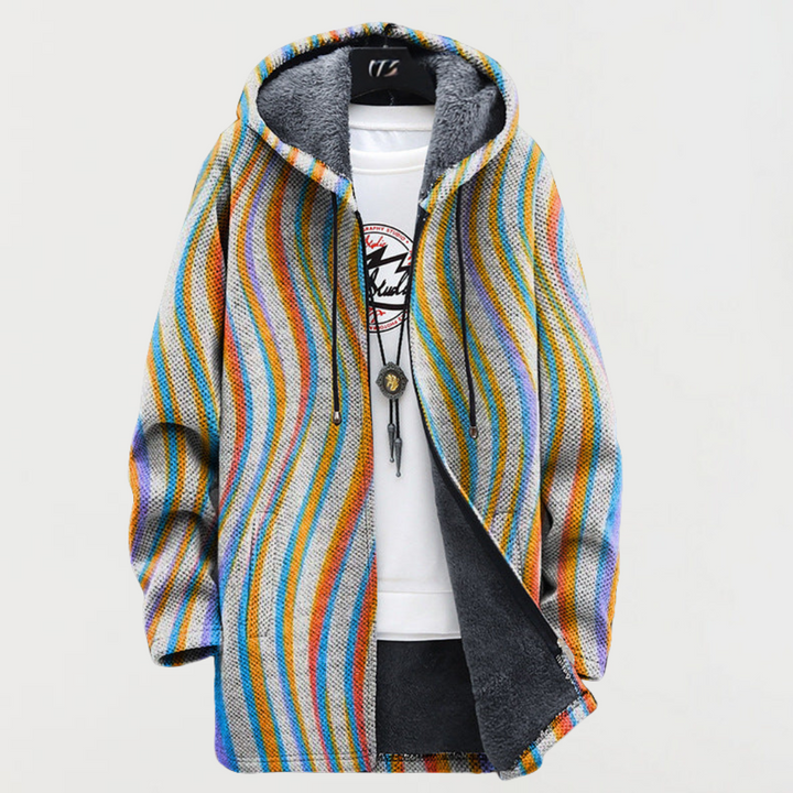 Denise | Jacket with Wave Pattern